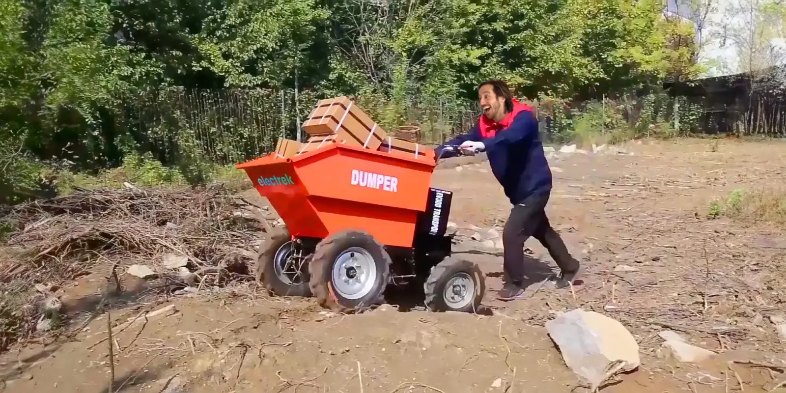 electric wheelbarrow
