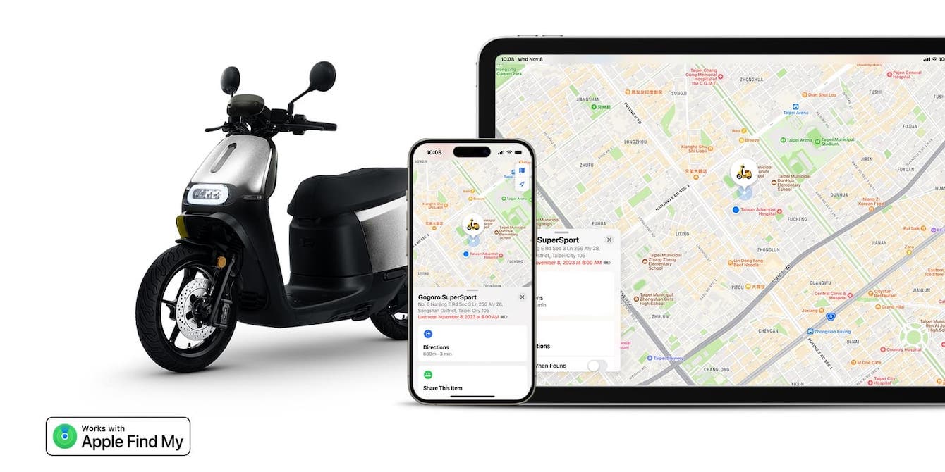 gogoro electric scooter apple