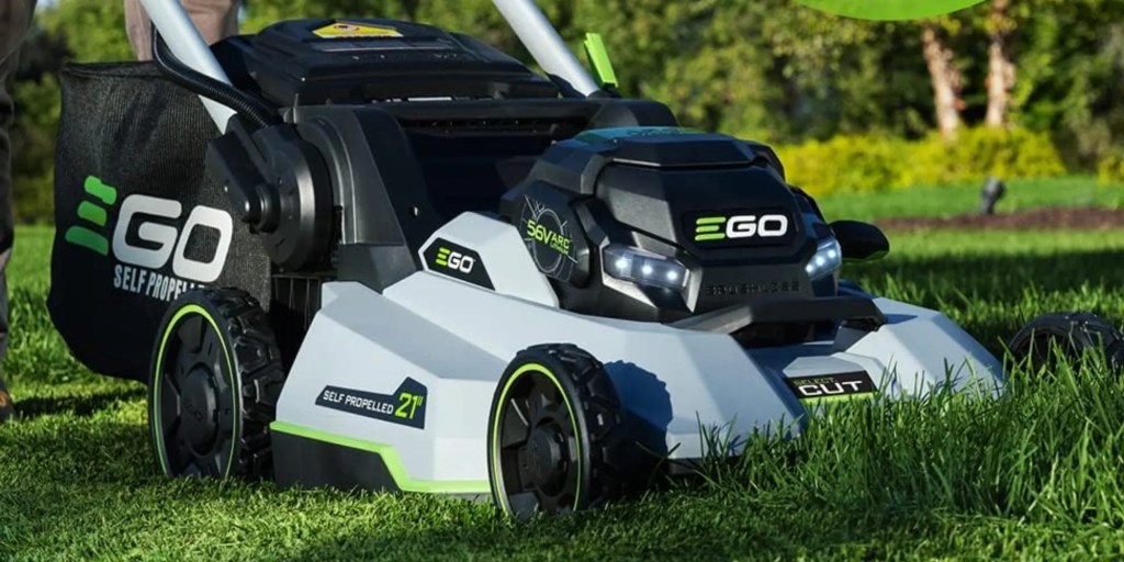 EGO 56V 21-inch cordless electric select cut self-propelled lawn mower 
