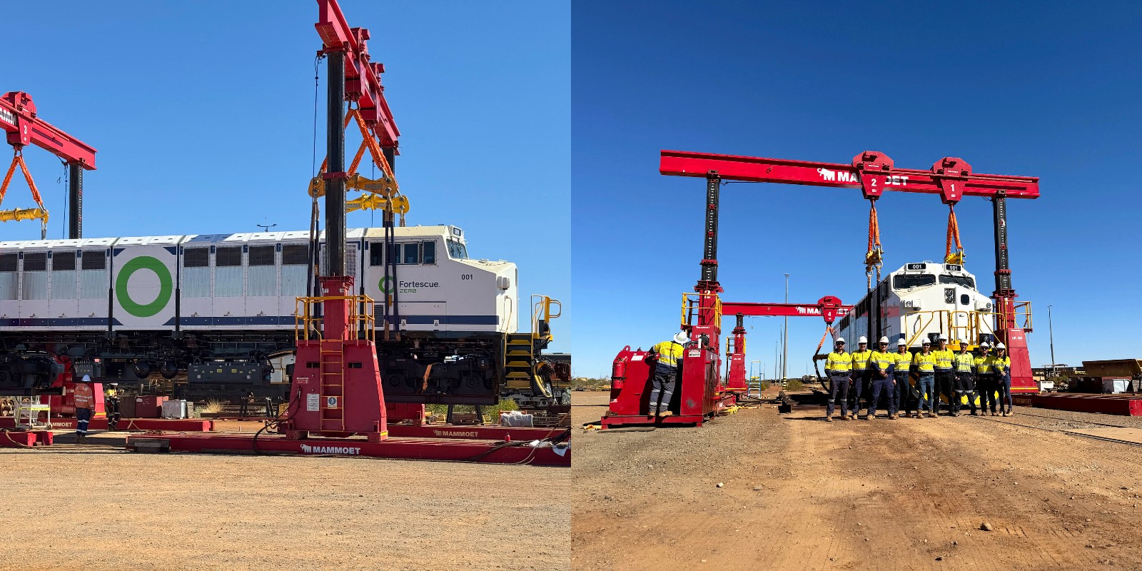 Fortescue Infinity Train electric locomotive never needs fuel or charging